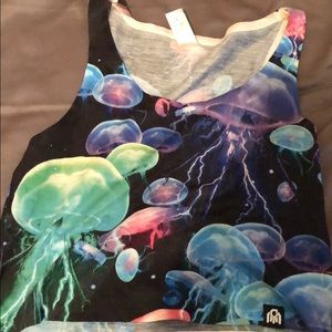 Small jellyfish crop top